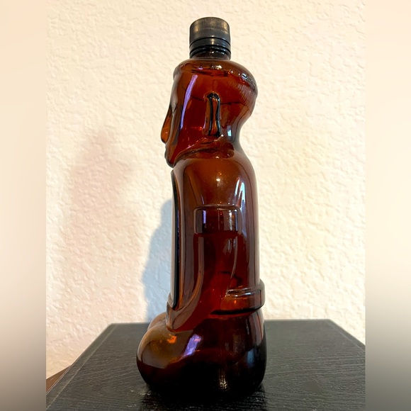 Vintage Kahlua Bottle Large Glass Aztec Mexico Heritage Edition - Picture 2 of 5